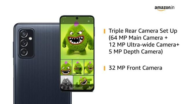 Samsung Galaxy M52 5G (Blazing Black, 6GB RAM, 128GB Storage) Latest Snapdragon 778G 5G | sAMOLED 1 смотреть онлайн