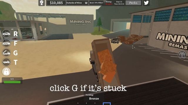HOW TO MAKE MONEY in Mining Inc remastered [ROBLOX] смотреть онлайн