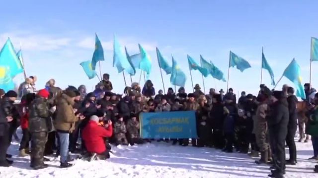 Қосбармақ ауылы Атбасар ауданы Менің Туым Менің Отаным челленджі