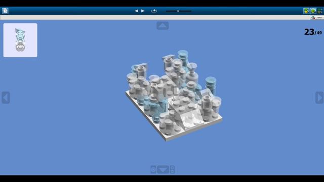 Самоделка из конструктора Лего Ледяной замок смотреть онлайн
