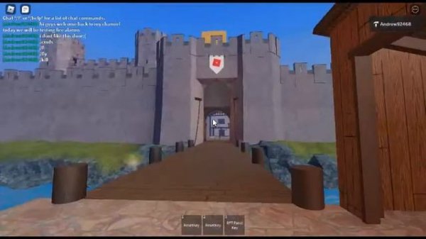 Roblox fire alarm testing at castle