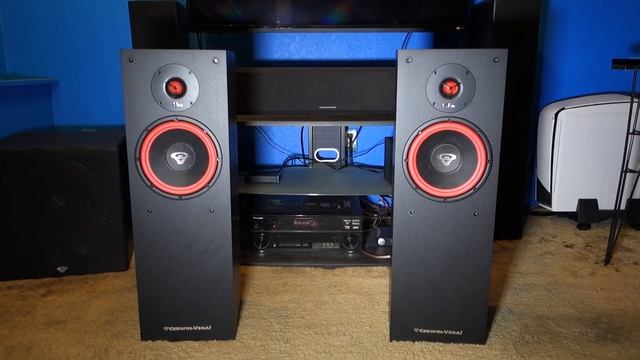 Cerwin Vega SL-8 Home Theater Tower Speakers In Depth Review смотреть онлайн
