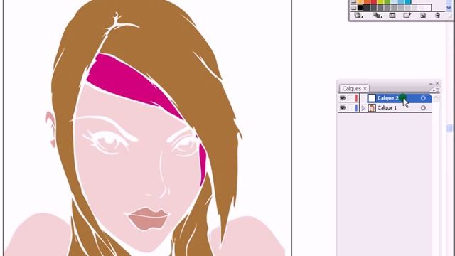 tutorial photoshop cs3 fr illustrator vectorisation & colorisation partie 2 смотреть онлайн