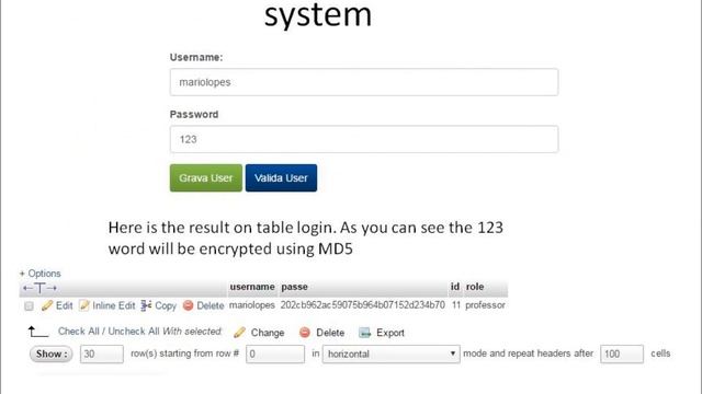 Asp.net Login Mysql MD5 encrypt смотреть онлайн
