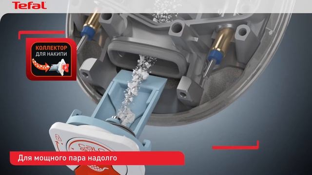 Парогенератор Express anti-calc от Tefal с уникальным съемным коллектором для накипи смотреть онлайн
