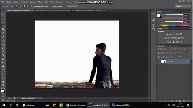 Photoshop - Arka Plan Değiştirme смотреть онлайн