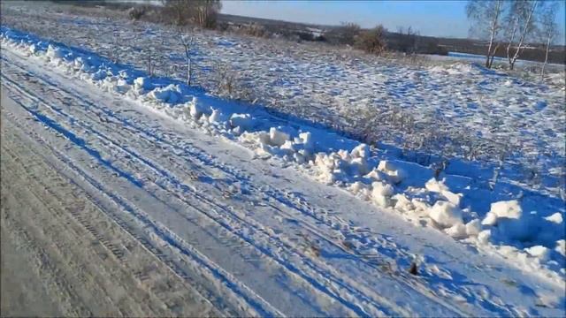 Обратный трайк с большим задним колесом по снегу смотреть онлайн