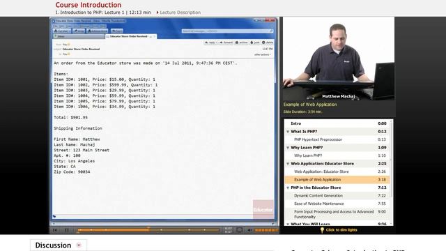 PHP: Introduction смотреть онлайн