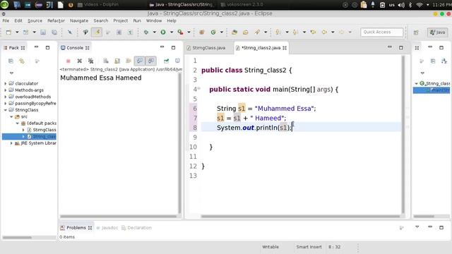 61 Java String appendText جافا دوال المتعلقة بالنصوص смотреть онлайн