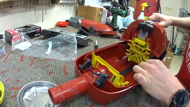 Miele H1 S194 Quick Step Universal Upright Vacuum Repair full disassembly. смотреть онлайн