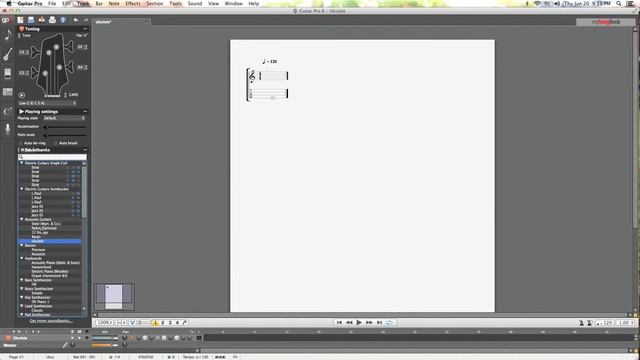 Guitar Pro 6 - Setting Up an 'Ukulele Track (Part 2) смотреть онлайн