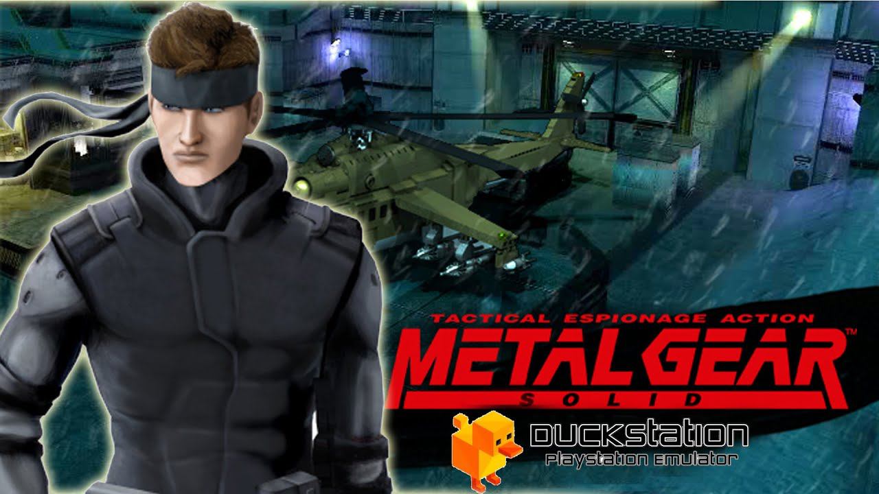 Metal Gear Solid 1998 HD 2021 Day 1/День 1 (Duckstation Emulator)
