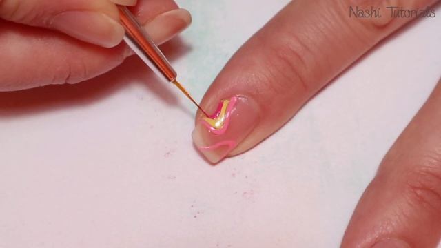 GROOVY Swirls and FLOWERS Nail Art / FUN & EASY Nails / Nail Art for BEGINNERS смотреть онлайн