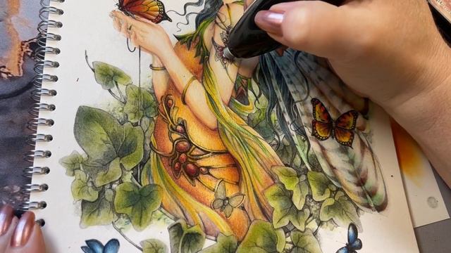 Adult Coloring Linda Ravenscroft Freeflight Part 3 смотреть онлайн