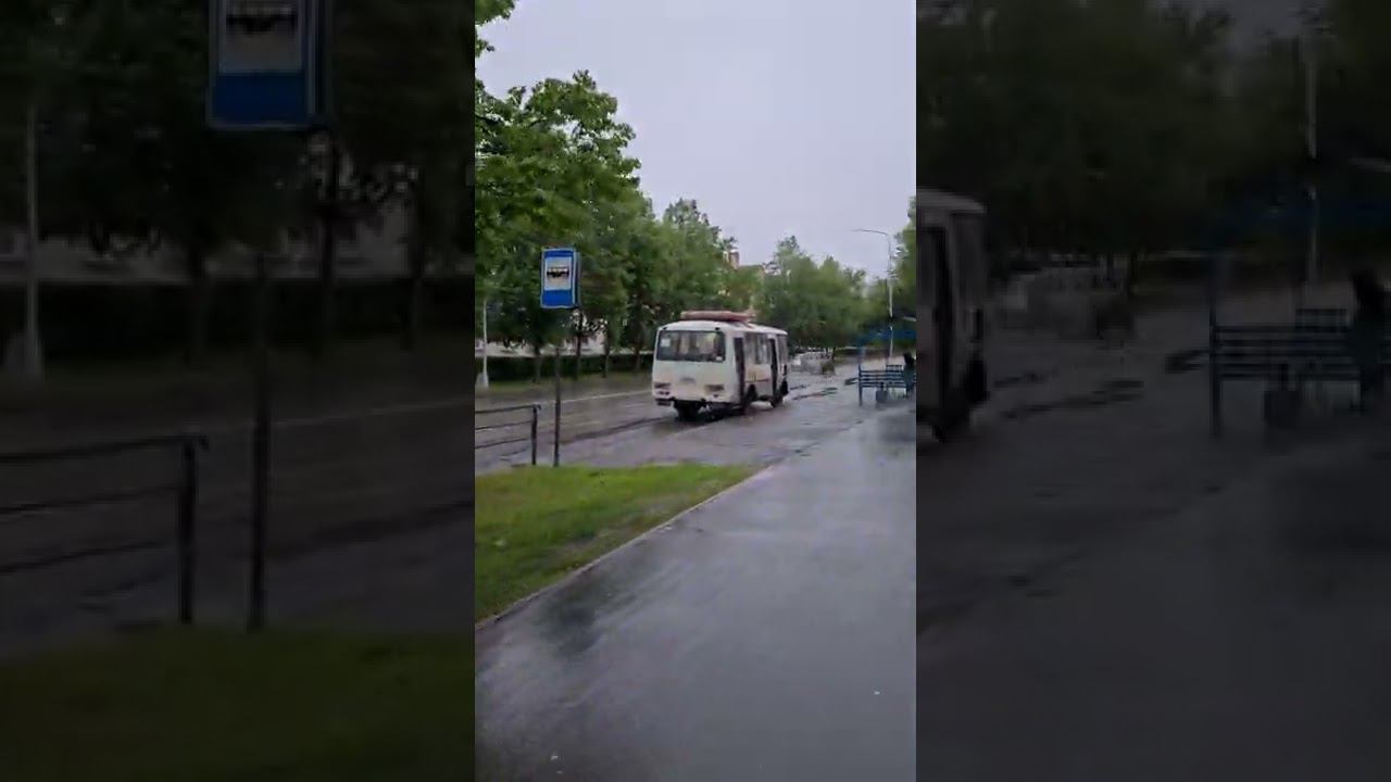 Сибирские просторы. Северск. Июнь. Идет снег. смотреть онлайн