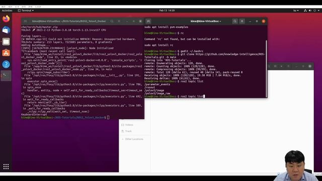 [ROS 2 - 고급] Yolo v5 Docker 실습 смотреть онлайн
