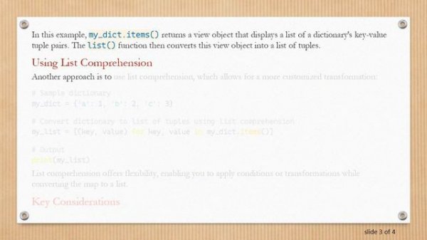 Converting a Map to a List in Python