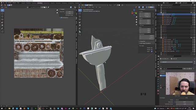 Рисуем 3D (Blender, Substance,UE4, руки) — №82 смотреть онлайн