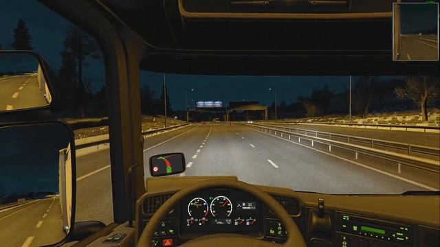 ETS2 1.28 ProMods 2.20 Scania R420 Graz - Manchester Part 2/2 смотреть онлайн