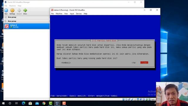 TUTORIAL INSTALL DEBIAN 8 DENGAN VIRTUALBOX смотреть онлайн