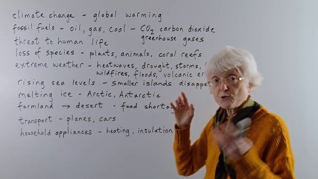 English Vocabulary: CLIMATE CHANGE смотреть онлайн
