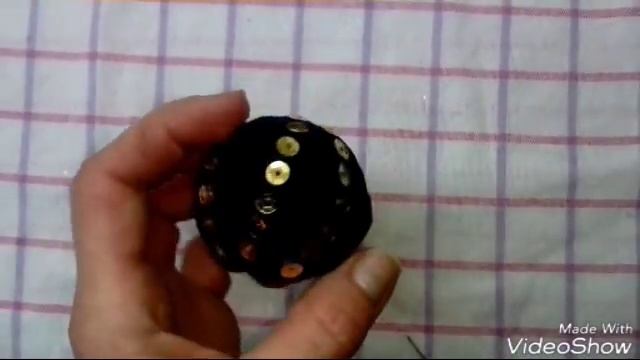 Новогодняя игрушка на елку. Новогодний МК. Christmas decorative ball on the Christmas tree. смотреть онлайн