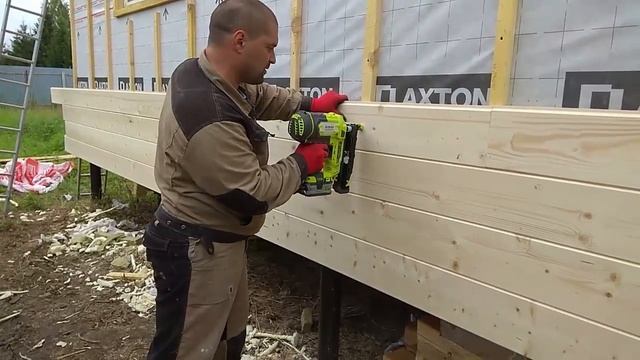 Обзор аккумуляторного нейлера (гвоздезабивателя) Ryobi R18N16G