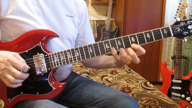 Demo Guitar Gibson SG (Путники в ночи-cover) смотреть онлайн