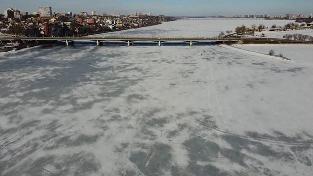 Чернавский мост (Воронеж), февраль 2022 смотреть онлайн