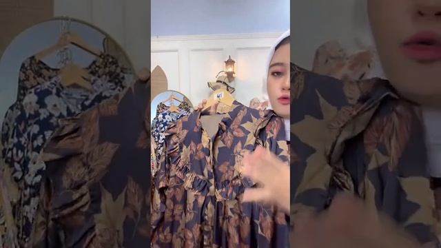 DRESS  GAMIS BATIK AQILA TERBARU BEST SELLER