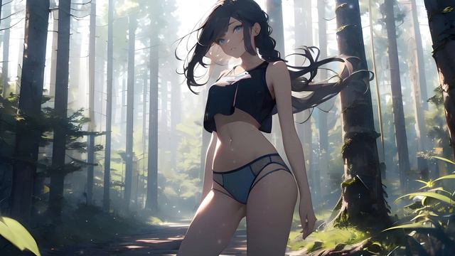 Morning Stretch with Waifu 🌅 _ Tokyo Waifu ChillHop _ Soft Chillhop Tunes