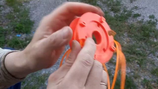 Установка лески на триммер! смотреть онлайн