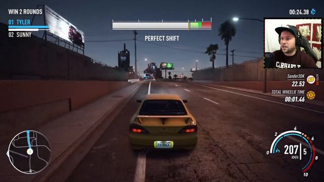 WHEELIE MET EEN NISSAN SILVIA! (Need For Speed Payback #5) смотреть онлайн