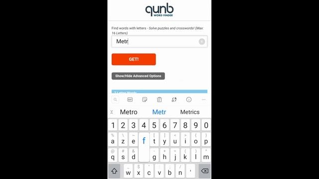 Word Finder by qunb | Free Word Games Cheats & Helper & Find Words with Letters смотреть онлайн