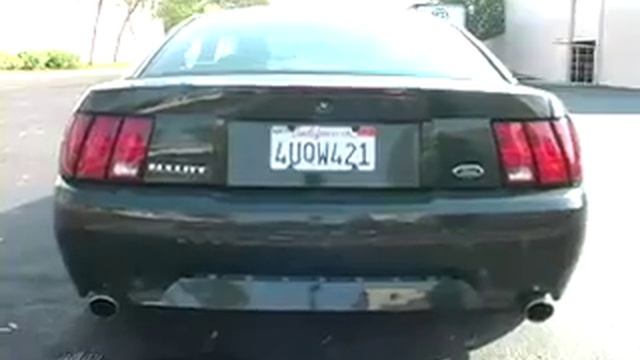 2001 Ford Mustang Bullitt 4.6L V8 - MagnaFlow Exhaust Part #15671 смотреть онлайн