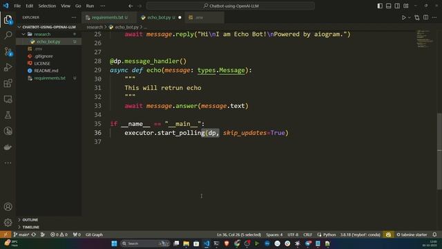 Build your own AI Powered Chatbot?using OpenAI in Under 40 Mins |Freelance your projects and earn?? смотреть онлайн
