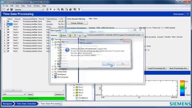 Simcenter Testlab Signature Throughput Processing смотреть онлайн