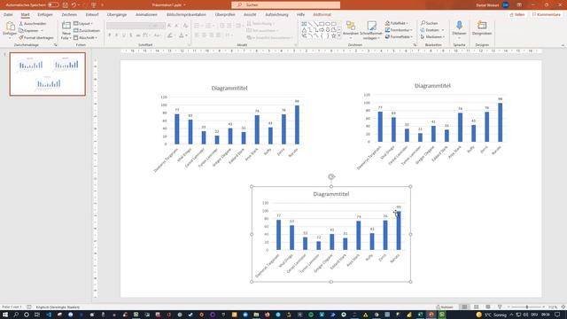 Excel Diagramme in Powerpoint Verknüpfen Einbetten Unterschied смотреть онлайн