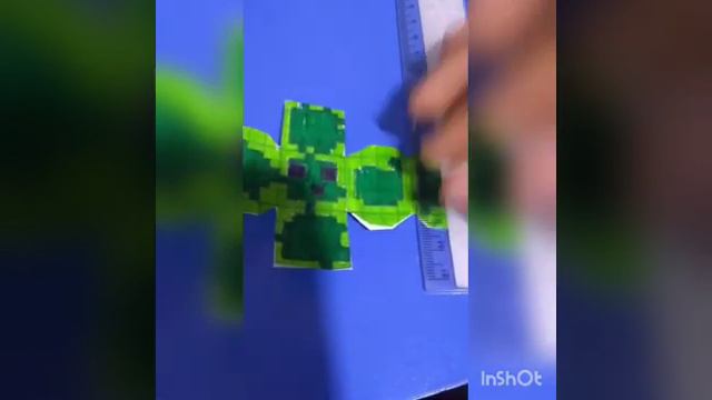 como hacer al slime de Minecraft paso a paso / Papercraft смотреть онлайн