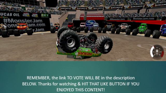 MONSTER TRUCK Monster Jam BeamNG Drive SKILLS, FREESTYLE & CRASH VS SERIES! RRC Family Gaming #142