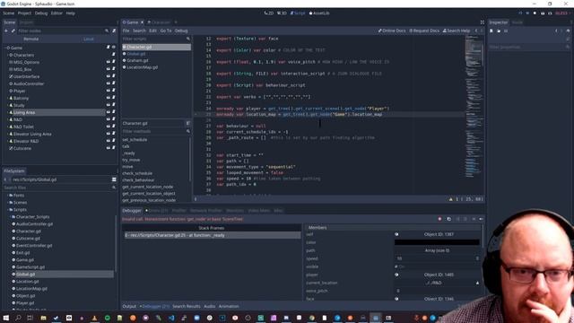 Godot - Coding an Audio Adventure Series - EP42 - 1BitGodot to the rescue смотреть онлайн