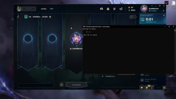 League of Legends Auto Accept and Statistic Checker (Works All Region + Garena)