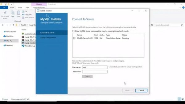 Install MySQL 8.0 | Windows 10