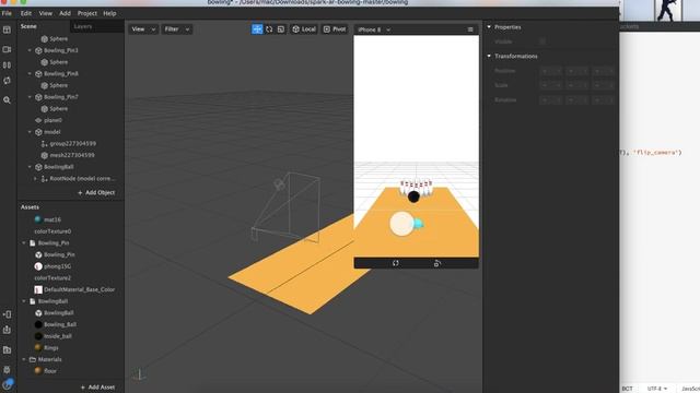 Как сделать игру для инстаграм сторис? / Игра боуллинг / Маска-игра instagram / Игра маска spark ar смотреть онлайн