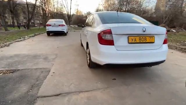 Шкода Рапид 2016г 1.6 АТ пробег 90т.км смотреть онлайн