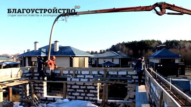 Как построить дом?Этап #5.Устройство монолитного пояса.Стоимость материала+работа.Благоустройство.р смотреть онлайн