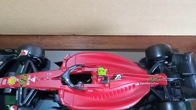 FERRARI F1-75. Carlos Sainz 2022. Escala 1/24 смотреть онлайн