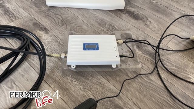 Обзор китайского усилителя сигнала сотовой связи который установил на ферме