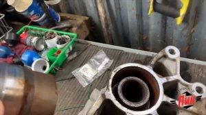 Замена втулки угловой передачи VOLVO XC60