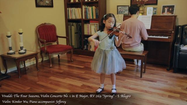 Kimber Plays Violin Concerto No. 1 In E Major, RV 269 